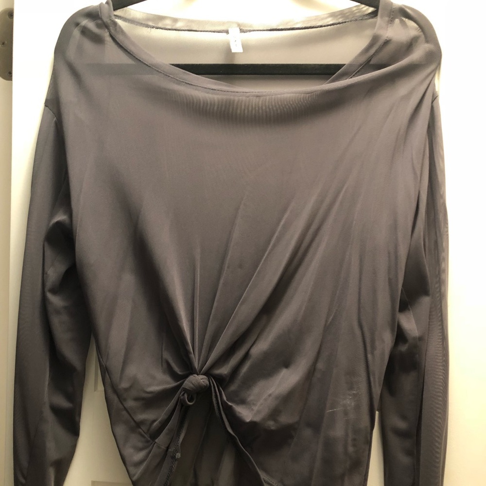 LF mesh long sleeve shirt XS